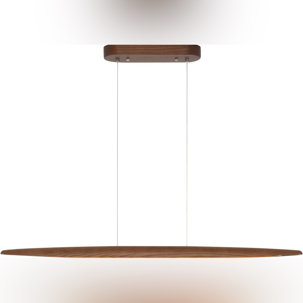 Black Walnut Modern Linear Dimmable Lighting
